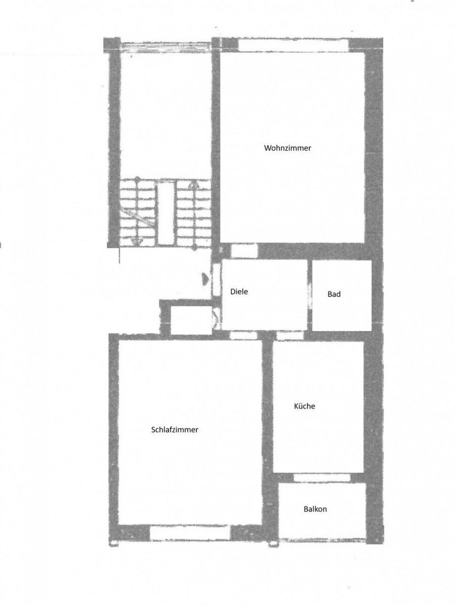 Grundriss Etagenwohnung M�nchengladbach