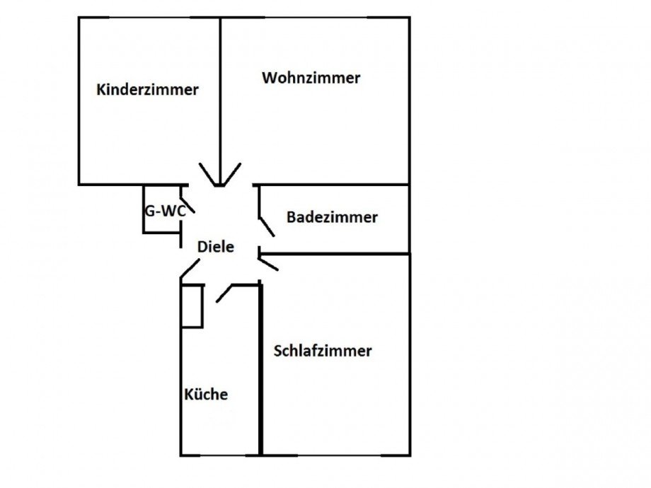 Grundriss Wohnung M�nchengladbach
