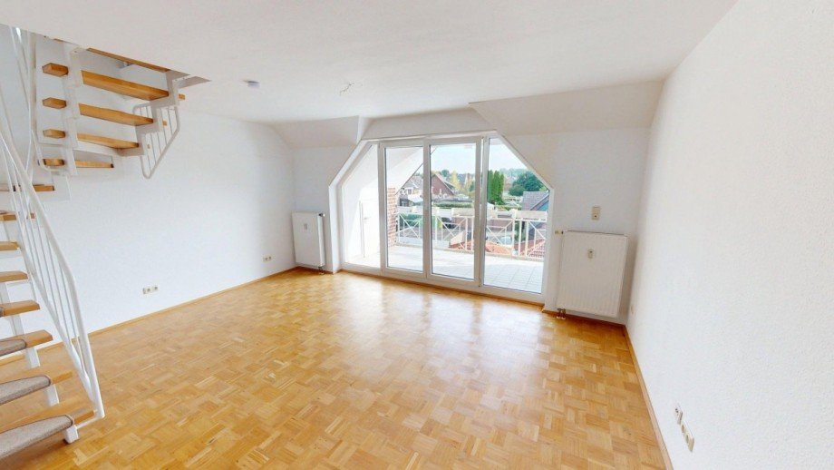 Wohnzimmer Maisonettewohnung Grevenbroich
