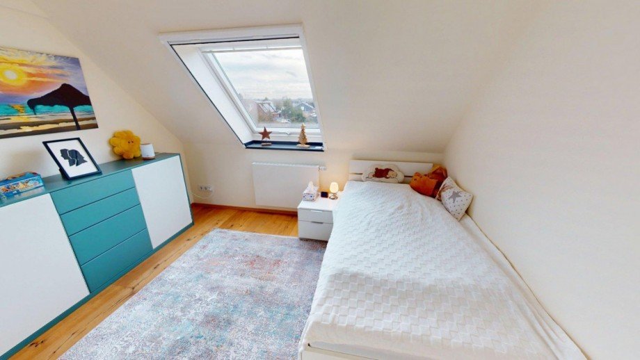 Oberes gro�es Schlafzimmer Maisonettewohnung Kaarst