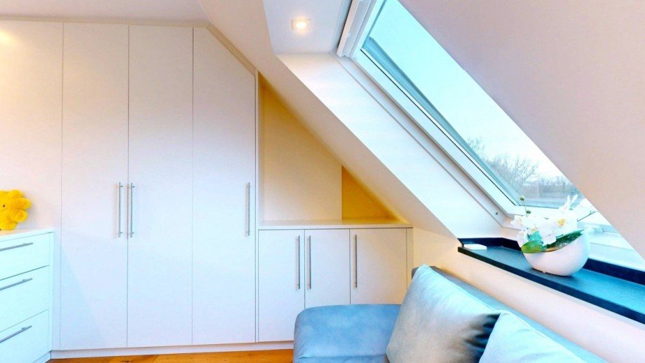 Oberes gro�es Schlafzimmer Maisonettewohnung Kaarst