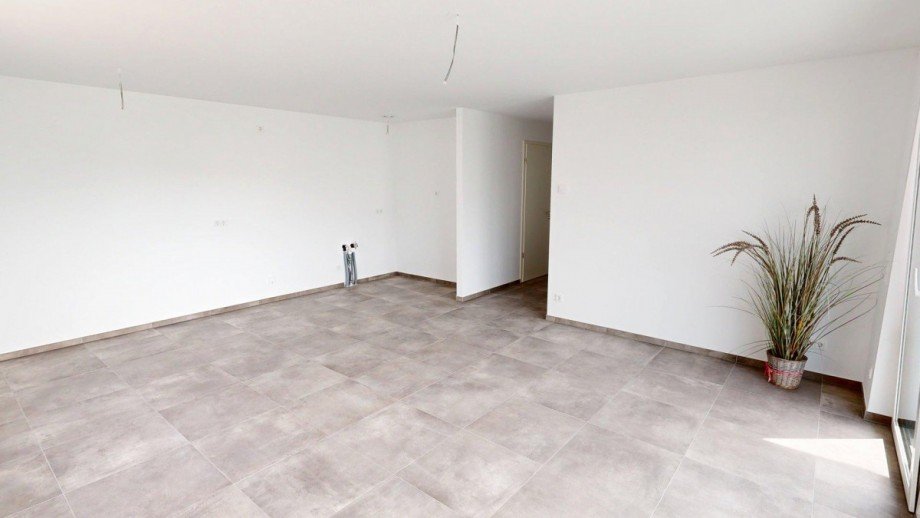 Wohn-Esszimmer mit offener K�che Etagenwohnung Grevenbroich