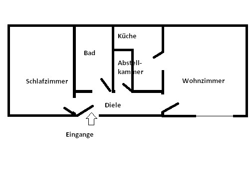 Grundriss Erdgeschosswohnung Grevenbroich