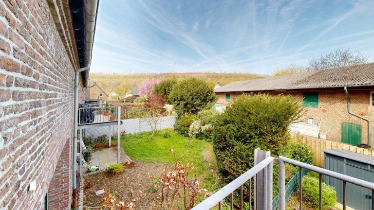 Balkon mit Blick ins Gr�ne Grevenbroich Etagenwohnung Etagenwohnung im Gut Mellerhof (Vierkanthof)