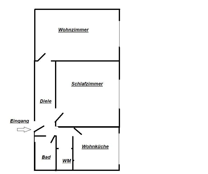 Grundriss Etagenwohnung M�nchengladbach