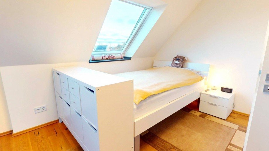 Schlafzimmer unten Maisonettewohnung Kaarst