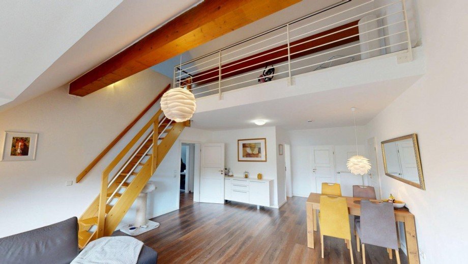 Wohnzimmer Maisonettewohnung Grevenbroich