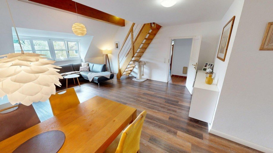 Wohnzimmer Maisonettewohnung Grevenbroich
