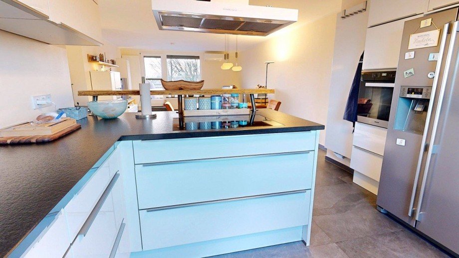 Helle offene K�che Maisonettewohnung Kaarst